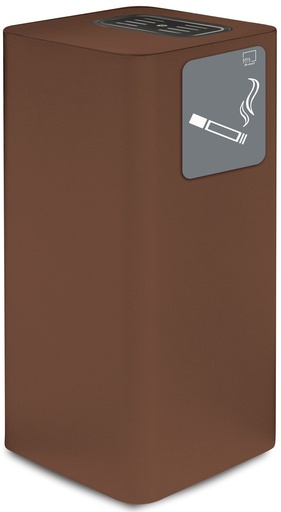 [PU50F-C07] Cenicero Pure Acero Pintado Corten