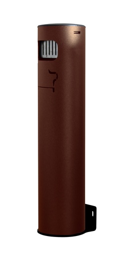 [700C] CENICERO EXTERIOR MURAL MODULA ACERO PINTADO CORTEN