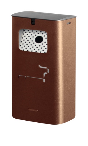 [PME-C] CENICERO EXTERIOR MURAL MODULA ACERO PINTADO CORTEN