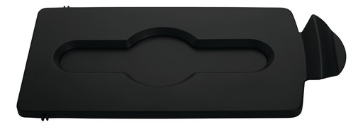 [2007892] TAPA NEGRA DE CERRADO PARA CENTROS DE RECICLAJE SLIM JIM