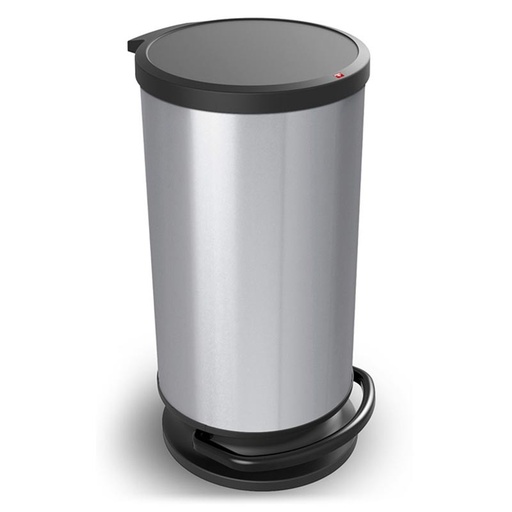 [1010110264] Papelera Paso Redonda Pedal 30 L
