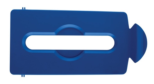 [2007890] TAPA AZUL PARA PAPEL PARA CENTROS DE RECICLAJE SLIM JIM