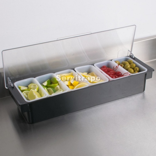 [FG289000BLA] Dispensador de condimentos 6 comp