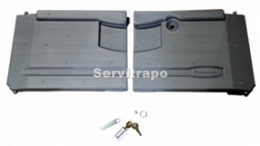 [FG4094L1LGRAY] KIT DE PUERTA CON CANDADOS 4094
