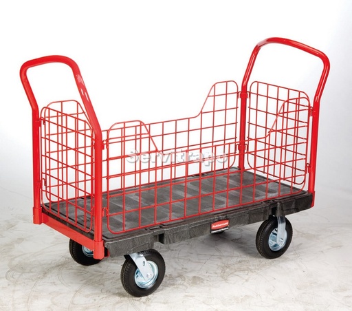 [R050831] Carro Con Plataforma De Paneles Laterales
