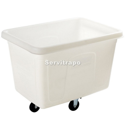[FG461400WHT] Contenedor Rectangular Blanco 0.4 M / 226kg