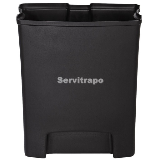 [1900697] Cubo Interior Para 30 L, Metal, Pedal Frontal