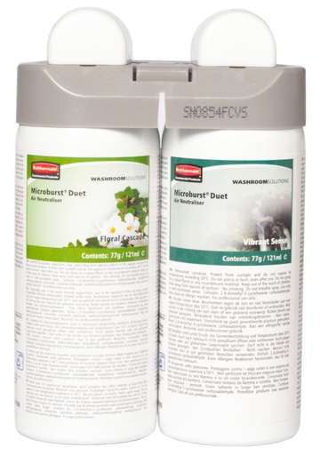 [1910758] Recarga Microburst® Duet - Floral Cascade y Vibrant Sense