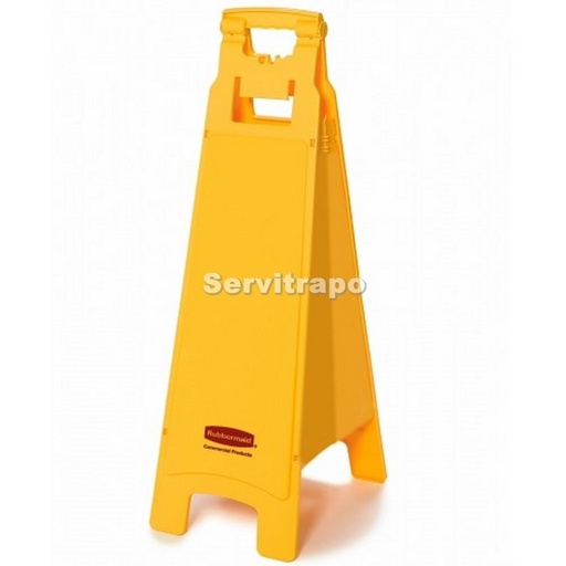 [FG611490YEL] Señal de suelo 4 lados en blanco
