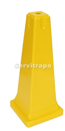 [FG627693YEL] Cono de seguridad Multilingüe sin dibujo