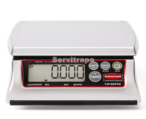 [1814572] Báscula digital Premium de acero inoxidable 6 kg