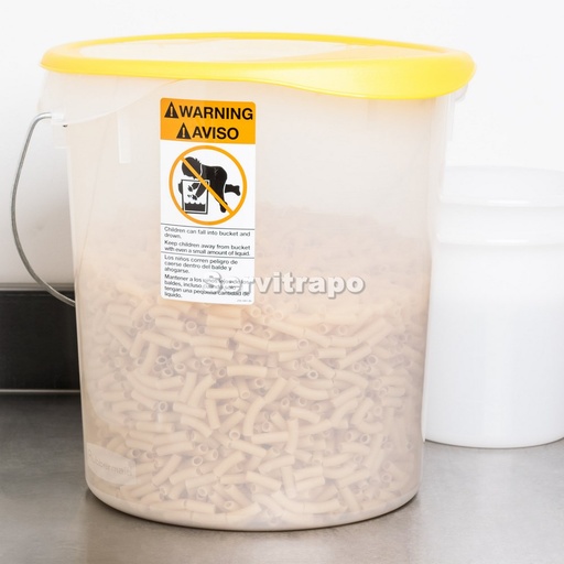 [FG572924CLR] Contenedor Redondo 21l con asa
