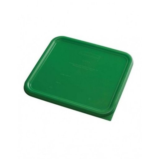 [1980301] Tapa de contenedor cuadrada Rubbermaid - Verde pequeño