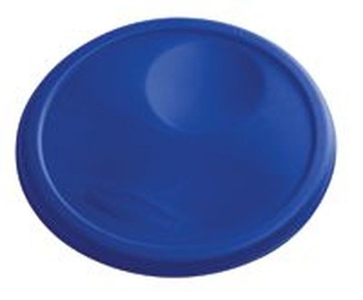 [1980382] Tapa de contenedor redondo Rubbermaid azul medio