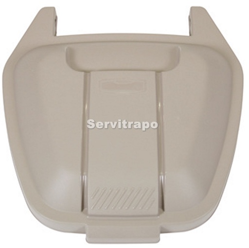 [R002220] Tapa para contenedor móvil 110L (beige - ORGANICO)