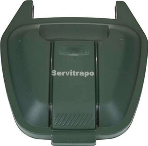 [R002222] Tapa para contenedor móvil 110L (verde - VIDRIO)
