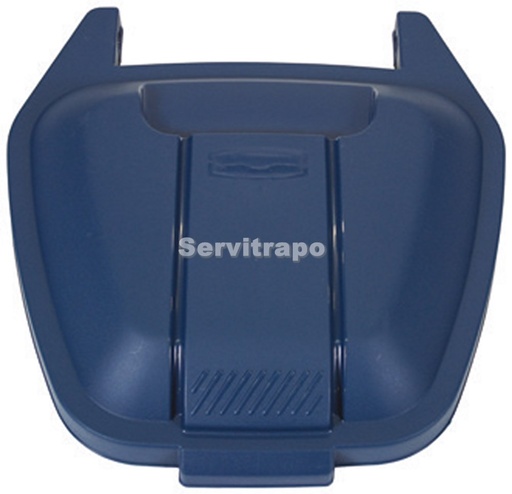 [R002223] Tapa para contenedor móvil 110L (azul - PAPEL)