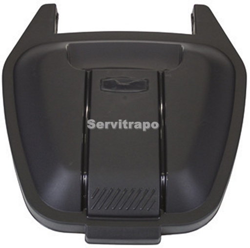 [R039245] Tapa para contenedor móvil 110L (negra - PELIGROSOS)