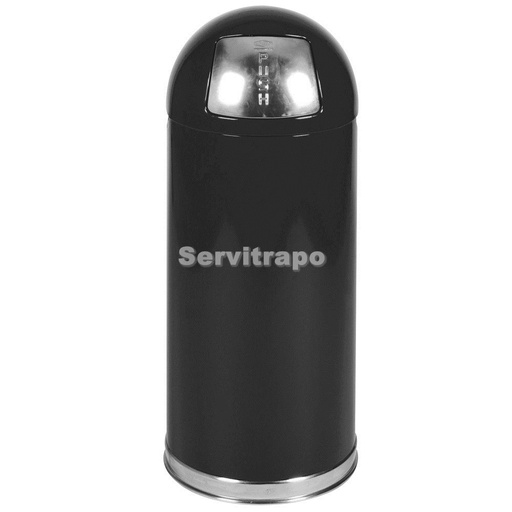 [FGR1536EGLBK] Papelera EasyPush 55L Negro/Bronce