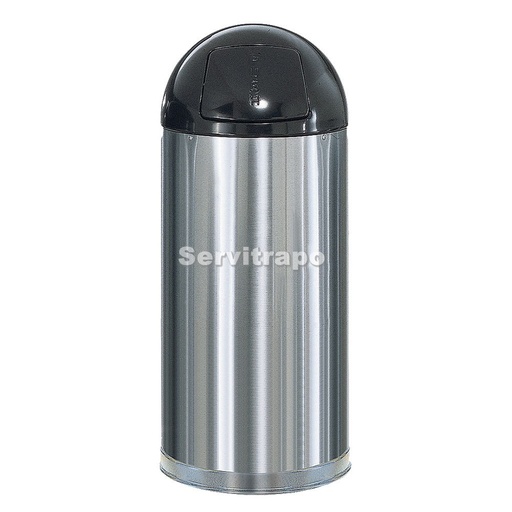 [FGR1536SSSGL] Papelera EasyPush 55L Acero inox.