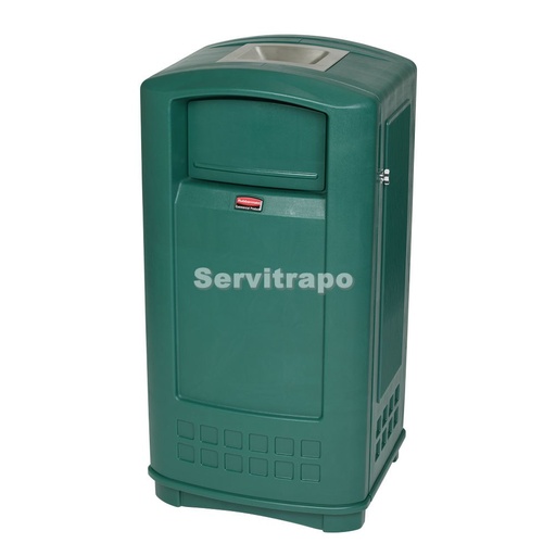 [FG9P9100DGRN] Contenedor Landmark jr. Con cenicero