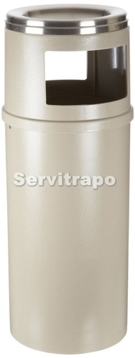 [FG818088BEIG] Papelera -Cenicero  Rubbermaid 94,4 l