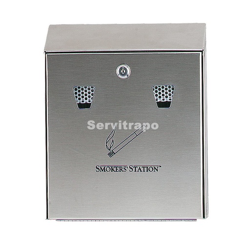 [FGR1012SS] Cenicero pared acero inox