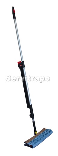 [1862379] Rubbermaid Pulse Gris con soporte plegable de doble cara 40 cms.