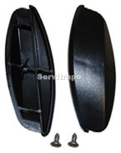 [1791803] KIT DE LATERALES PARA SOPORTE VELCRO - 2 UDS NEGRO