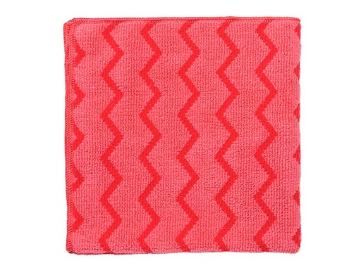 [FGQ62000RD00] Bayeta de microfibra Rubbermaid Hygen - Rojo