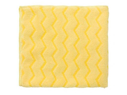 [FGQ61000YL00] Bayeta de microfibra Rubbermaid Hygen - Amarillo