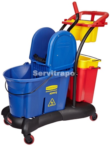 [FG777700BLUE] Carrito de Limpieza Wave Brake - 33L