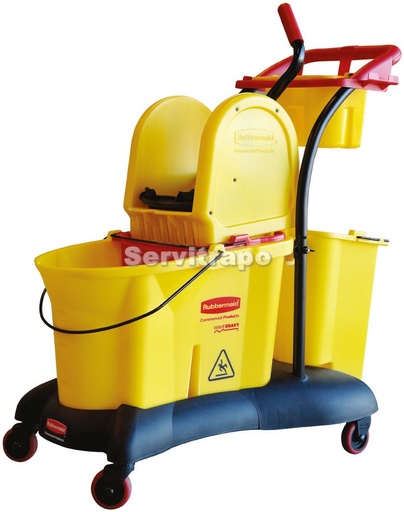[FG777700YEL] Carrito de Limpieza Wave Brake - 33L