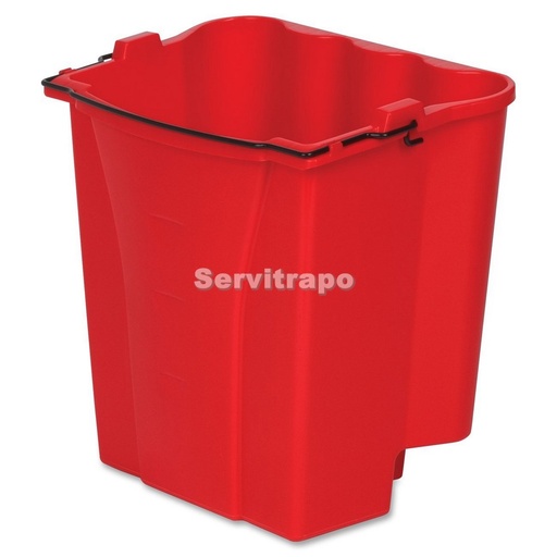 [FG9C7400RED] Cubo 17 L Agua sucia. Rojo