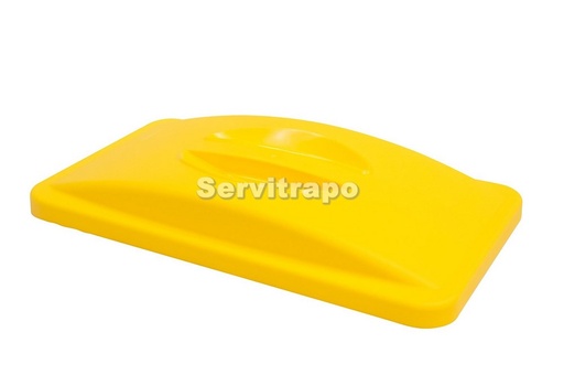 [FG268888YEL] Tapa con asa para contenedor slim jim AMARILLA