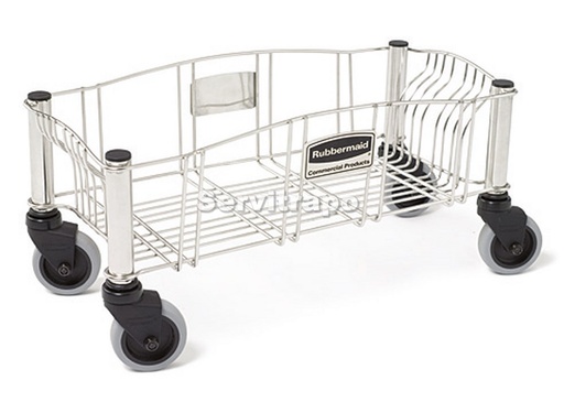 [FG355300SSSTL] Carro Slim Jim Acero Inox.