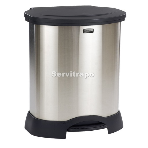 [FG614687BLA] Contenedor con pedal Step On 87l - Acer. Inox