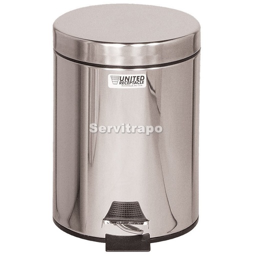 [FGMST35SSPL] Papelera pedal 12l. Acero inox.
