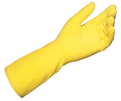 [124] Guantes Vital Eco 124 Latex Natural Interior Flocado De Algodón