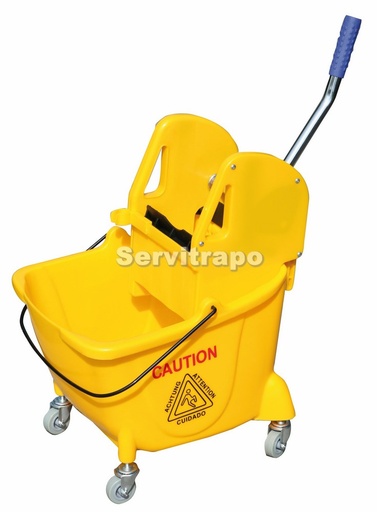 [300004] Cubo Con Prensa Vertical 25l