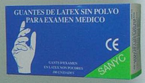[304005] Guantes De Latex Sin Polvo