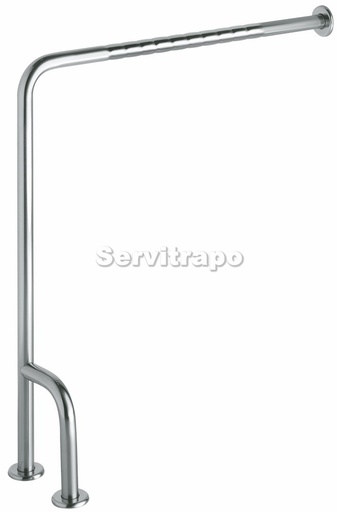 [400032] Asidero Abatible Con Portarrollosde 80 Inox