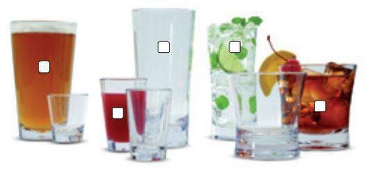 [5610] Vaso Tubo Pequeño 300ml
