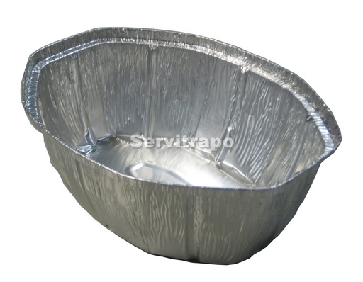 [607019] Bandeja Aluminio Ovalada Para Pollo