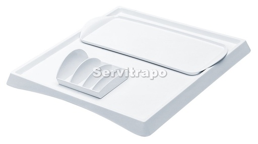 [866064] Voyager Tray Bandeja Ppal Marfil