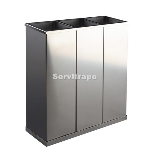 [1H4014SSS] Papelera Selectiva Inox Satinado