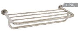 [1LI550B] Toallero De Repisa Inox Brillo