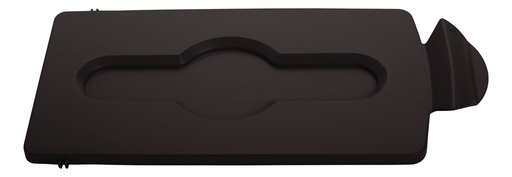 [2007900] Tapa Cerrada de Punto de Reciclaje Slim JIM® Marrón