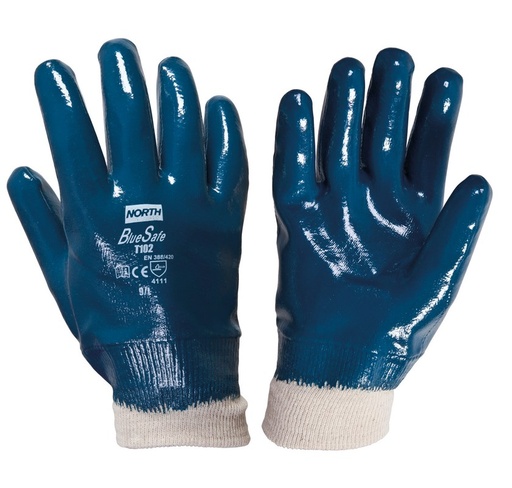 [GT102] Guantes Sintético/Químicos Blue Safe