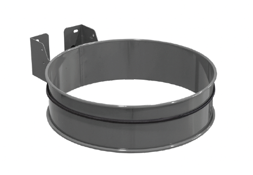 [406SC-MU] Porta-Bolsas Gastro Mural Abierto Acero Pintado Gris